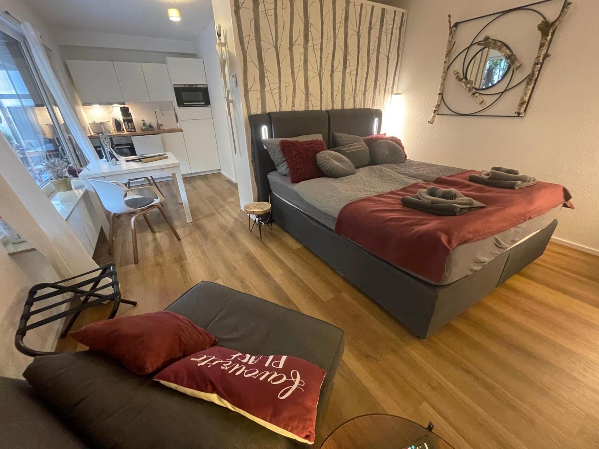 Rosmarin - Kuschelige Fewo - Romantik & Entspannung Im Whirlpool Auf Privater Terrasse, Ruhe & Hund Willkommen - By Ferienwohnenamsee - Uberlingen Exterior foto